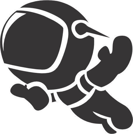 Astronauta, símbolo de Internauta